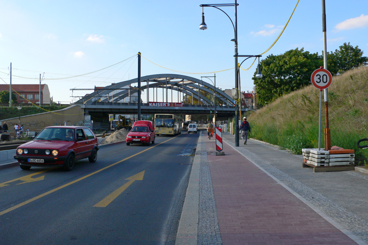 Neues Teilstück Berliner Str. 23.08.10