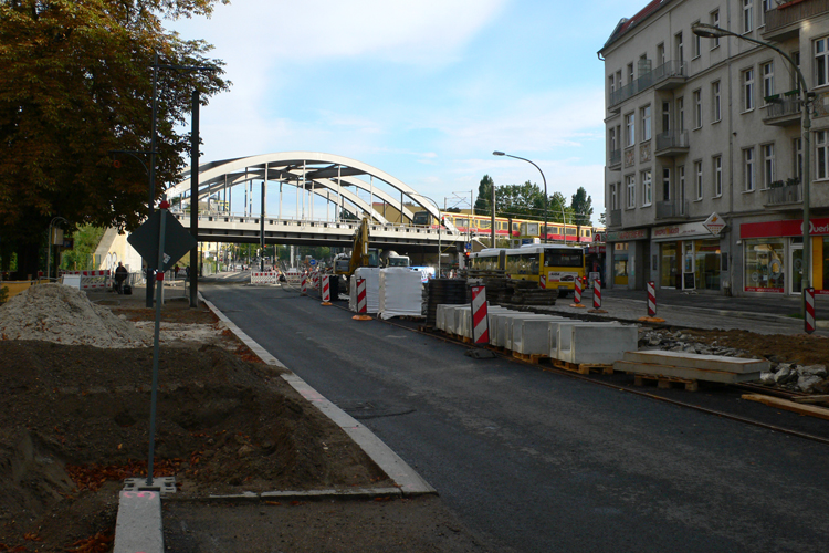 Neues Teilstück Berliner Str. 23.08.10