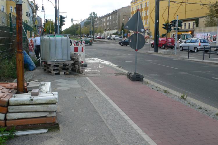 Neues Teilstück Berliner Str.