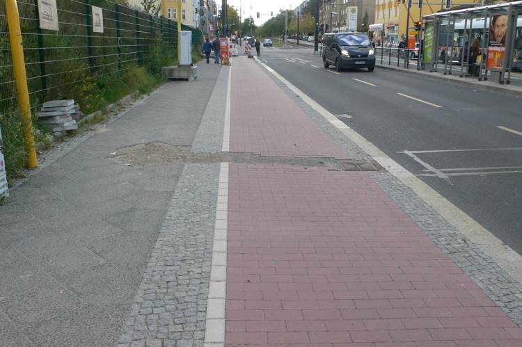 Neues Teilstück Berliner Str.