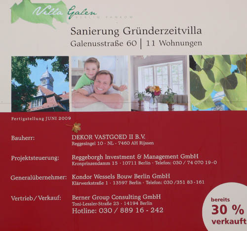 Verwaltungsgebäude Plakat