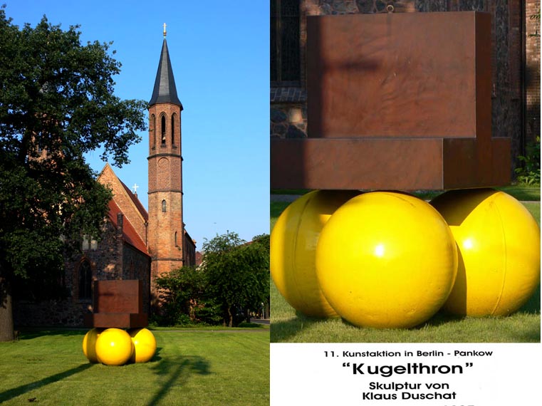 Kunstaktion 2008 Zeitungsbericht